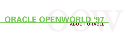 Oracle OpenWorld '97 - About Oracle