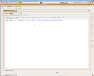 SQLstream screenshot
